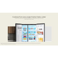 LG GSLC40PYPE 91.3cm Fridge Freezer - Prime Silver