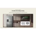 LG GSLC40PYPE 91.3cm Fridge Freezer - Prime Silver