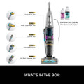 Shark EX300UK CarpetXpert Carpet Cleaner with Built-In Stain Striker - Charcoal & Fuchsia