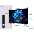 TCL 55P7K-UK 55" 4K QLED Direct LED HDR Google TV