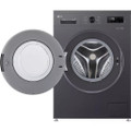 LG F4X1009NMK 9kg 1400 Spin Washing Machine - Slate Grey