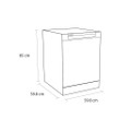 Sensis DWF0114FSDW Dishwasher - White