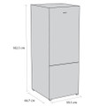 Sensis RFCMF0160ES 59.5cm 60/40 Total No Frost Fridge F
