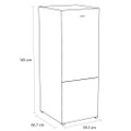 Sensis RFCMF0160EW 59.5cm Fridge Freezer - White