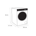 Schonhaus WMSF01814AW 8kg Washing Machine - White Schonhaus WMSF01814AW 8kg Washing Machine - White