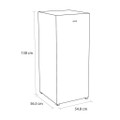 Sensis RFTLF01Z54EW 54.8cm Low Frost Tall Freezer - Whi