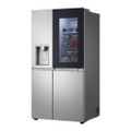 LG GSXE91BSAD Side By Side 91.3cm Non Plumbed - Fridge Freezer - Brushed Steel
