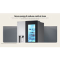 LG GSXE91BSAD Side By Side 91.3cm Non Plumbed - Fridge Freezer - Brushed Steel