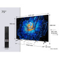 TCL 75C6KS-UK 75" 4K Ultra HD QD-Mini LED TV