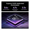 OLED65G56LS.AEK 2025 LG G5 65" OLED Evo AI 4K Smart TV - Stand