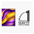 OLED83G54LW.AEK 2025 LG G5 83" OLED Evo AI 4K Smart TV - Wallmounted