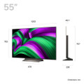OLED55C56LB.AEK 2025 LG C5 55" OLED Evo AI 4K Smart TV