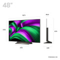 OLED48C56LB.AEK 2025 LG C5 48" OLED Evo AI 4K Smart TV