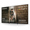 K75XR55BP.UKA 2025 Sony 75" XR55B 4K Bravia 5 Mini LED HDR Google TV