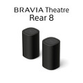 SARS8.CEJ Sony SARS8 Home Theatre - Wireless Rear Speakers - Blac