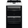 AEG CCX1530ACW 55cm Double Oven Electric Cooker with Ce