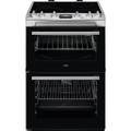 AEG CCX6530ACM 60cm Double Oven Electric Cooker with Ce