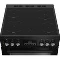 Beko EDC6731K 60cm Double Oven Electric Cooker with Vit