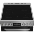 Beko EDC6731S 60cm Double Oven Electric Cooker with Vit