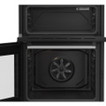 Beko EDC6731W 60cm Double Oven Electric Cooker with Vit