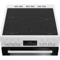 Beko EDC6731W 60cm Double Oven Electric Cooker with Vit