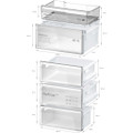 Bosch KGN392LAGG 60cm 60/40 Total No Frost Fridge Freez