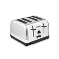 240130 Morphy Richards Venture 4 Slice Toaster - Brushed