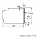 C24MR21G0B NEFF Compact Elect Built-In Oven with microw