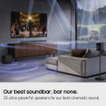 HW-Q990F-XU 2025 Samsung Q990F 11.1.4ch Q-Series Soundbar with Subw