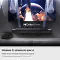 HW-Q930F-XU 2025 Samsung Q930F 9.1.4ch Q-Series Soundbar with Subwo