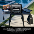 XSKOGXLRBRKEU Ninja Woodfire XL Electric BBQ Rib Rack - Silver