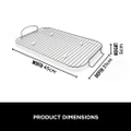 XSKOGXLRSRKEU Ninja Woodfire XL Roast & Smoke Rack - Silver