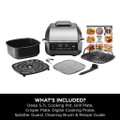 Ninja EG351UK Grill & Air Fryer - Black/Silver