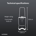 Nutribullet 2776 McLaren Ultra Blender - Grey