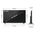 Sharp 2T-C40HE2245KB 40" LED Full HD TV