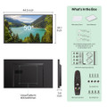 Sylvox OT50B1K4GC 50" Partial Sun Outdoor TV