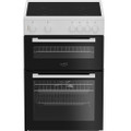 Zenith ZET605W 60cm Electric Cooker with Ceramic Hob -