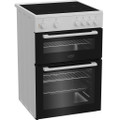 Zenith ZET605W 60cm Electric Cooker with Ceramic Hob -