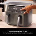 Ninja DZ300UK 7.6 litre 6-in-1 Dual Zone Air Fryer - Gu
