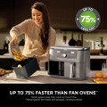 Ninja DZ400UK 9.5 litre MAX 6-in-1 Dual Zone Air Fryer
