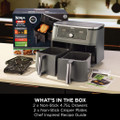 Ninja DZ400UK 9.5 litre MAX 6-in-1 Dual Zone Air Fryer