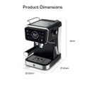 Swan SK22113BLK Espresso Coffee Machine - Black