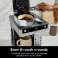 Ninja CFN802UK Espresso & Filter Coffee Machine - Silve