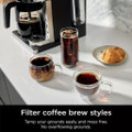 Ninja CFN802UK Espresso & Filter Coffee Machine - Silve