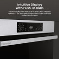 Hisense BI622AXPGUK 59.5cm Built In Electric Single Ove