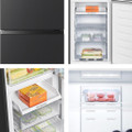Hisense RB327N4ABD 55cm 50/50 Frost Free Fridge Freezer - Black