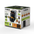 Tower T17190 Vortx 11L Dual Layer Air Fryer - Black wit