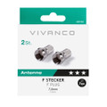 VVSAT7MM2ADATFF Vivanco Satellite Coupler Set