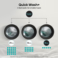 Hisense WF3S1043BW3 10.5kg 1400 Spin Washing Machine -