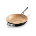 Ninja CW90928UK ExtendedLife Ceramic 28cm Wok - Apricot